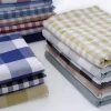 2010061- Multicolor check gingham fabric, linen cotton checked fabric for garment,sofas, tables, pillows etc.