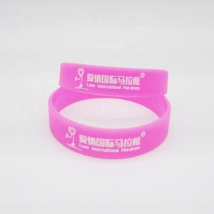 2018 Custom tennis/baseball sweatbands elastic silicone wristbands wrist bands rubber bracelets silicone