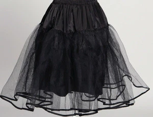 2018 free dropshipping new pleated mini skirt plain black Petticoat for women dresses