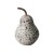 Import 2018 new design yellow pear shape concrete other home decor from China