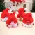 Import 2018 red  non woven christmas party xmas hat for children and adult from China