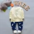 Import 2018 Spring And Autumn  Korean Style Baby Clothes Boy&#039;s Long Sleeve Dinosaur Pattern Suit from China