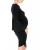 Import 2019 JUNDAI Hot Custom Women Pregnant dress Solid Color Black Cotton Long Sleeve Flare Sleeve maternity clothing from China