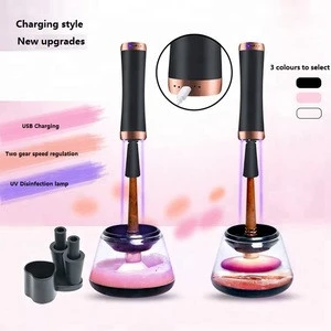2019 New Product Hot Selling Makeup Tools Custom Logo Automatic Electric Makeup Brush Cleaner and Dryer