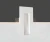 Import 2019 wholesale small size 1w gypsum recessed light  square led wall lamp for hotel home villa room from China