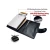 Import 2020 Aluminum RFID Blocking Waterproof Business ID Metal Leather Mens Money Clip Wallet Credit Card Holder from China