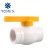 Import 2020 china supplier manufacturing plastic 50mm grey color female male pvc ball valve from China