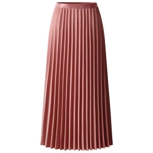 2020 christmas new design elastic waist ladies women dress long pleated skirt