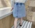 Import 2020 fashion baby girls jean skirts girls skirt baby girl clothes summer 2-6 years kids skirts from China