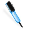 2020 Hot Selling Beard Straightener Professional Electric Ceramic Plate Mini Hair Straightening Styling Brush