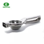 2020 Kitchen Accessories Stainless Steel Manual Juicer Fruit Lemon Lime Orange Squeezer With Hand Stick Juicer Strainer