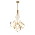 Import 2020 Most Popular  New Design Modern Simple Iron Frame luxurious chandelier Pendant Light from China