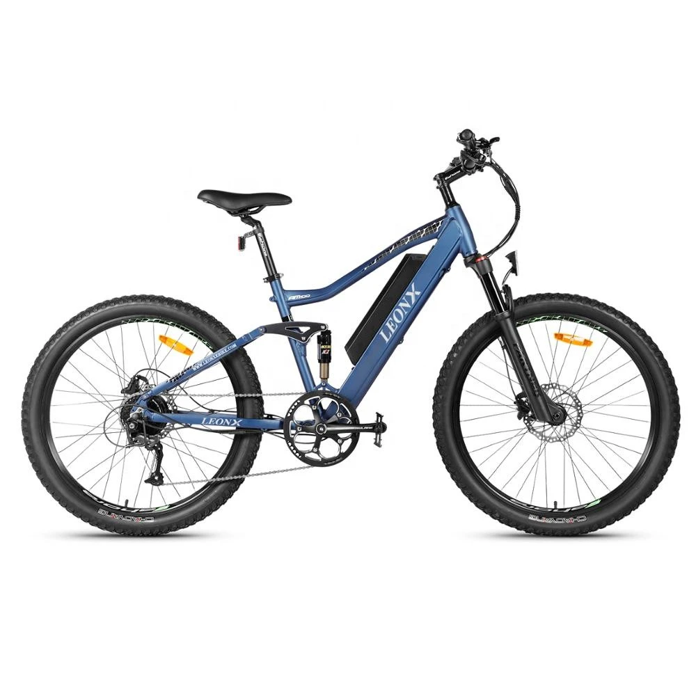 2020 new arrival 27.5 inch downhill MTB Full Suspension Electric Mountain Bike Electric Bicycle ebike cycle