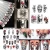 Import 2020 new design nail decoration Halloween nail sticker decals from China
