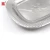 Import 2020 New style dish&amp;plate stainless steel rectangular food tray with flower pattern from China