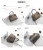 2020 wholesale PVC jelly bag messenger bag  leather lady crossbody ladies fashion clear jelly handbags manufacturer for women
