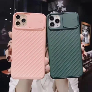 2021 best seller slide camera cover lens protection phone case for iphone 11