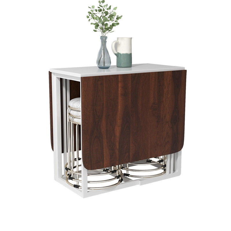 Buy 2021 Modern Wooden Folding Dinning Table Dining Room Furniture ...