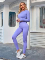 2021 New Seamless Women Yoga Sportswear Fitness Stretch Bra Tank Top+Pants Leggings Gym Workout Sets