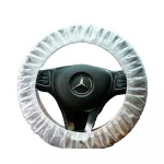 2021  White/Black Cutting  Non Woven car  Steering Wheel Cover