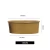 Import 2022 latest brown kraft paper salad bowl double cover food separately sanitary convenient paper salad bowl with two layer lid from China