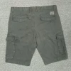 2022 Wholesale Cheap Custom Fashion Summer Comfortable Cotton Six Pockets Solid Color Gray Men Cargo Shorts
