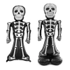 2024 new style Standing Foil Balloon Halloween Party Balloon Coffin Skeleton ghost grave Shape Halloween Party Standing Balloon