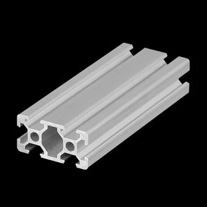 2040 industrial V slot t track aluminium frame material, extruded aluminium profile