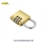Import 20mm 30mm 40mm  Brass combination padlock coded lock from China