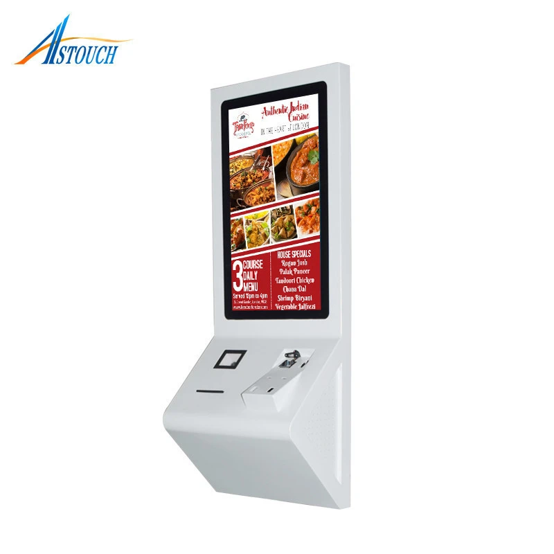 22 Inch touch screen self-service terminal kiosk self service payment Windows i5