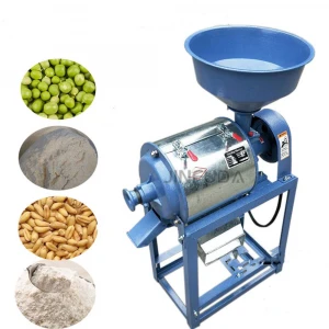 220V power supply 180 type household small flour milling machine wheat processing flour machine