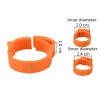 2~2.4cm Poultry Adjustable Chicken Feet Foot Rings Duck Goose Buckle Ring Retractable Bands Leg Rings