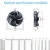Import 250 350 450 500 550 600mm  Axial Condenser Fan,External Rotor Motor Fan from China