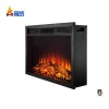 28 inch decorative led flame remote electrical insert fireplace
