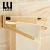 Import 3 bars modern design high quality bathrooms gold swivel towel bar from China