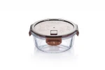 3 Compartment Wholesale Airtight Glass Meal Prep Container