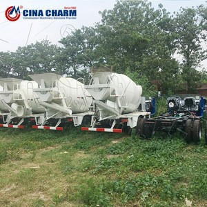 3 cubic meters Concrete mixer truck with mixing drum Truck Mounted Small Ready mix Mini Cement Concrete Mixer truck