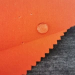 3 layers PTFE membrane laminated fr fire proof waterproof  aramid fabric