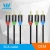 Import 3 rca to 3 rca Jack Aux Cable for any 3.5mm Stereo or Receiver from China