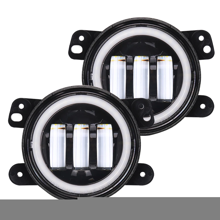30W fog lamp led 4inch 6000K auxiliary driving light,4" fog light lamp for Jeep