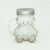 Import 350ml bear shaped  glass beverage jar drinking bottle from China