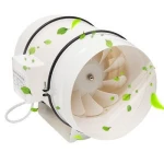 3/5/6/8/10inch diagonal flow booster fan circular ducted ventilating fan exhaust fan industrial