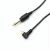 3.5mm Male to Golden Plated 2 RCA Male Stereo Audio Tattoo Clip Cord Cable