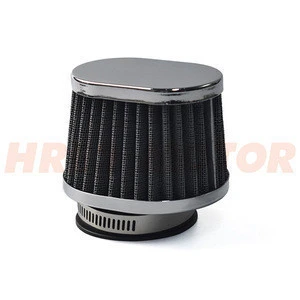 38mm 42mm 45mm 48mm 50mm 52mm 54mm Oval Motorcycle Air Filter Retro Scooter Motorbike Air Filter Intake Cleaner
