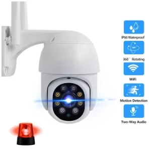 3MP Mini WiFi CCTV Camera Auto Tracking Onvif Video Surveillance Mobile Remote View Security IP Cam
