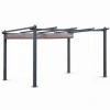 3x3m/3x4m deluxe patio garden line wrought steel cast iron wedding gazebo for sale