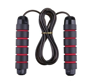 4 Color Adjustable Fitness Weighted Speed Skipping Jump Rope with Foam Handle Fitness Exercises