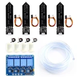 4-way automatic watering DIY kit with motherboard  R3 4-way relay automatic watering garden flowers four-way