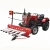 Import 4 wheels tractor mounted wheat harvester cutting machine front mounted attachment 4GL180 reaper head from China