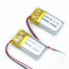 401120 Lithium Polymer Lipo Battery 3.7V 50mah Rechargeable Battery